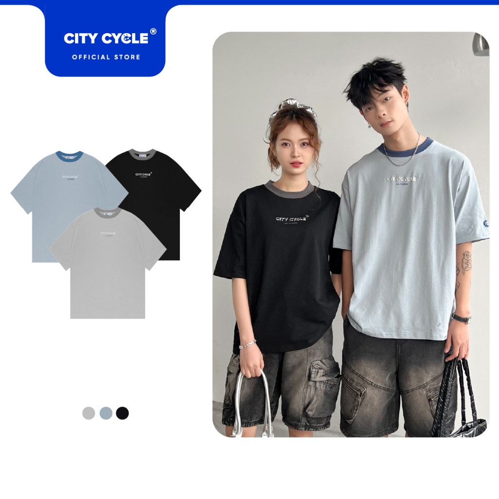  Áo Thun Multiverse Local Brand Chính Hãng City Cycle cotton cao cấp form rộng oversize unisex 