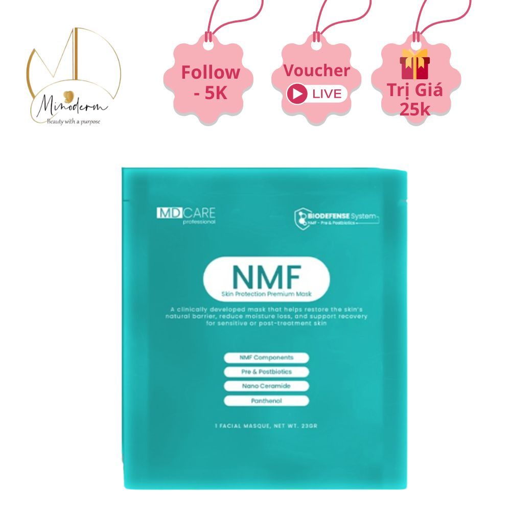 Mặt Nạ MD CARE NMF SKIN Protection Premium Mask Cấp Ẩm, Cân Bằng Lợi Khuẩn, Phục Hồi