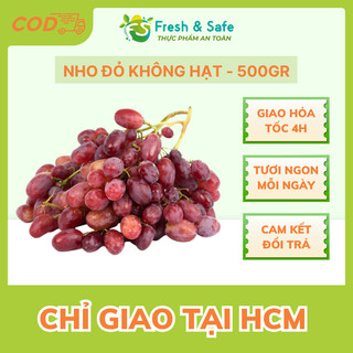 [Chỉ Giao HCM] Nho đỏ không hạt - 500gr