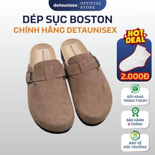 Dép đế trấu sục Birken Boston thời trang nam nữ 2024 - Detaunisex - DETA51