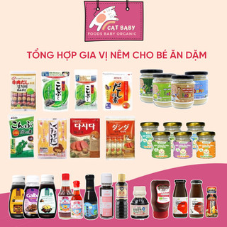 Tổng Hợp Các Loại Hạt Nêm – Gia Vị Ăn Dặm Cho Bé Từ 6 Tháng – An Toàn, Hữu Cơ - CAT.BABY