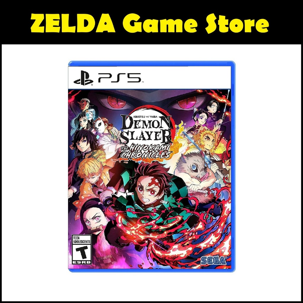 Đĩa Game Demon Slayer Kimetsu no Yaiba The Hinokami Chronicles PS5