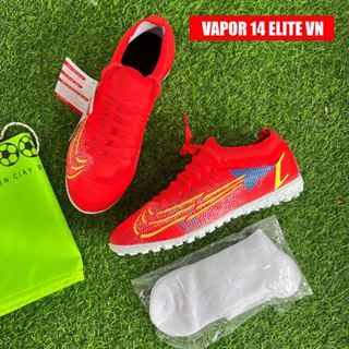   Khâu Đế  Giày đá banh cỏ nhân tạo Vapor 14 Elite VN   – đế cao su khâu full đế Đệm Eva tặng tất + túi rút 