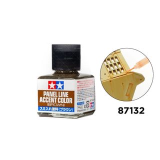 [TAMIYA] 87132 Dung dịch kẻ lằn chìm PANEL LINE ACCENT COLOR ( BROWN )