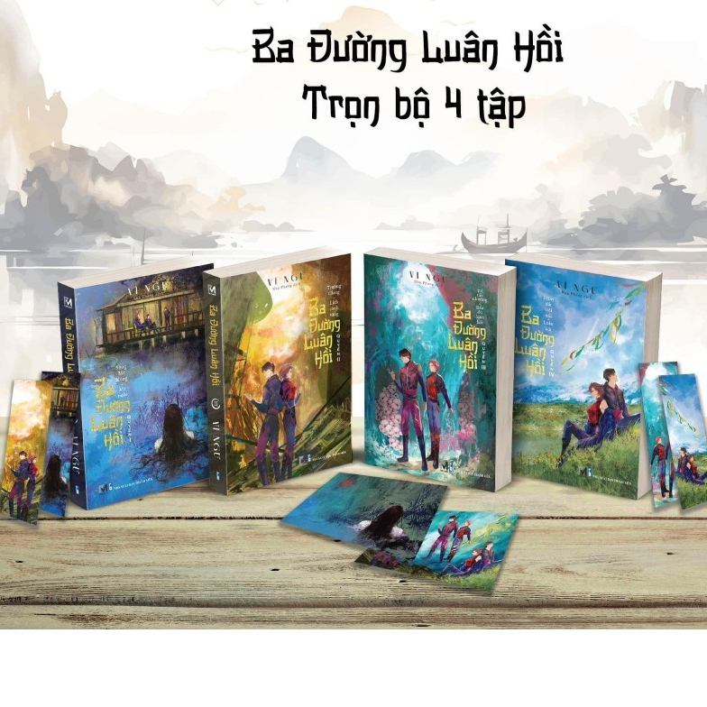 Sách - Ba đường luân hồi ( Vĩ Ngư)- Trọn bộ bản đặc biệt - Nhà xuất bản Thanh Niên
