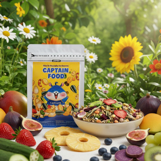  Thức Ăn Trộn Cho Chuột Hamster – Mix Hạt Đủ Dinh Dưỡng Giàu Chất Xơ Vỗ Béo 