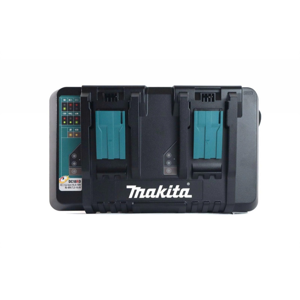 Đế sạc pin Li-Ion nhanh Makita DC18RD 630D94-1 ( 2 CỔNG SẠC ) - KHÔNG HỘP