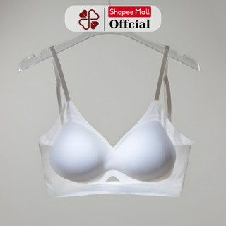  Áo Ngực Áo Bra Hỗ Trợ Nâng Ngực Áo Lót Không Gọng Có Mút Độn Ngực Tạo Khe CLOVER - 9736 