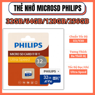 Thẻ Nhớ MicroSD PH 32GB/64GB/128GB/256GB – Dùng Cho Camera, Điện Thoại, Máy Ảnh