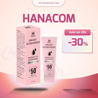    Chính Hãng   KEM CHỐNG NẮNG HANACOM TUÝP LỚN 65gram Kiềm Dầu  dưỡng trắng da 