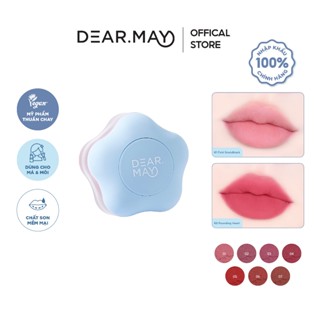   Super Deal KOL x DEARMAY  Son bùn dạng hũ Thuần Chay DEARMAY PURE FALLING MOOD LIP POT 6.5g 