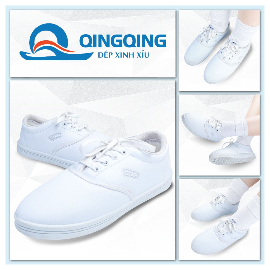  Giày Bata Nữ ASIA Si Trắng tập thể dục,đi chơi,đi học,êm chân -Hàng chính hãng-Tăng 1 size 