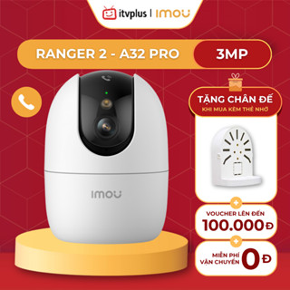  Camera trong nhà Imou A32 & A52 Pro - Độ phân giải 2K & 3K Ban đêm có màu Tích hợp phím Gọi 