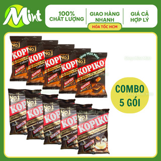   COMBO 5 GÓI   Date New  Kẹo cà phê KOPIKO coffee  cappuccino_Gói 140g  ~ 40 viên . Shop Mint Mint. 