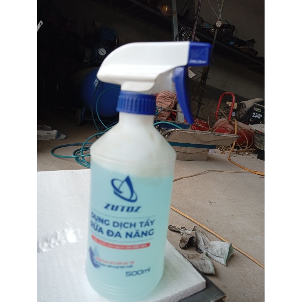 Dung dịch tẩy rửa đa năng. Chai xịt dung dịch tẩy rửa đa năng Zutoz 500ml