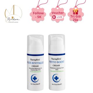  Kem dưỡng Pharmaform Blue Revitalize Phyto Boost Cream phục hồi chống ánh sáng xanh 30g 