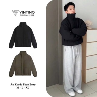  Áo Phao Nam Nữ VINTINO Form Boxy Bông Tấm Giữ Nhiệt Tốt Không Dồn Bông Khi Giặt PHAO3 