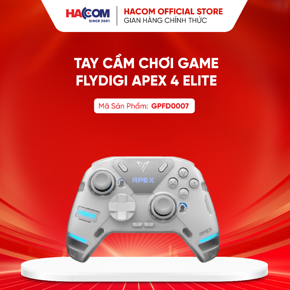 Tay Cầm Chơi Game Flydigi APEX 4 Elite (For PC/Switch/Andriod/iOS MFI) - Bảo hành 12 tháng HACOM PC