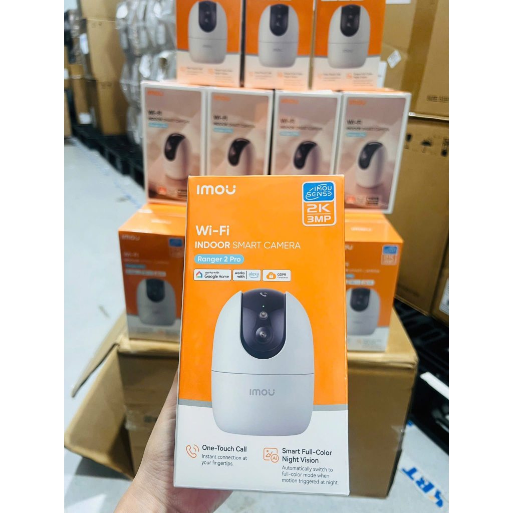 Camera trong nhà IMOU Ranger 2 A32 & A52 PRO - Độ phân giải 2K 3K, Quay quét 360, Tích hợp phím Gọi | BigBuy360 - bigbuy360.vn