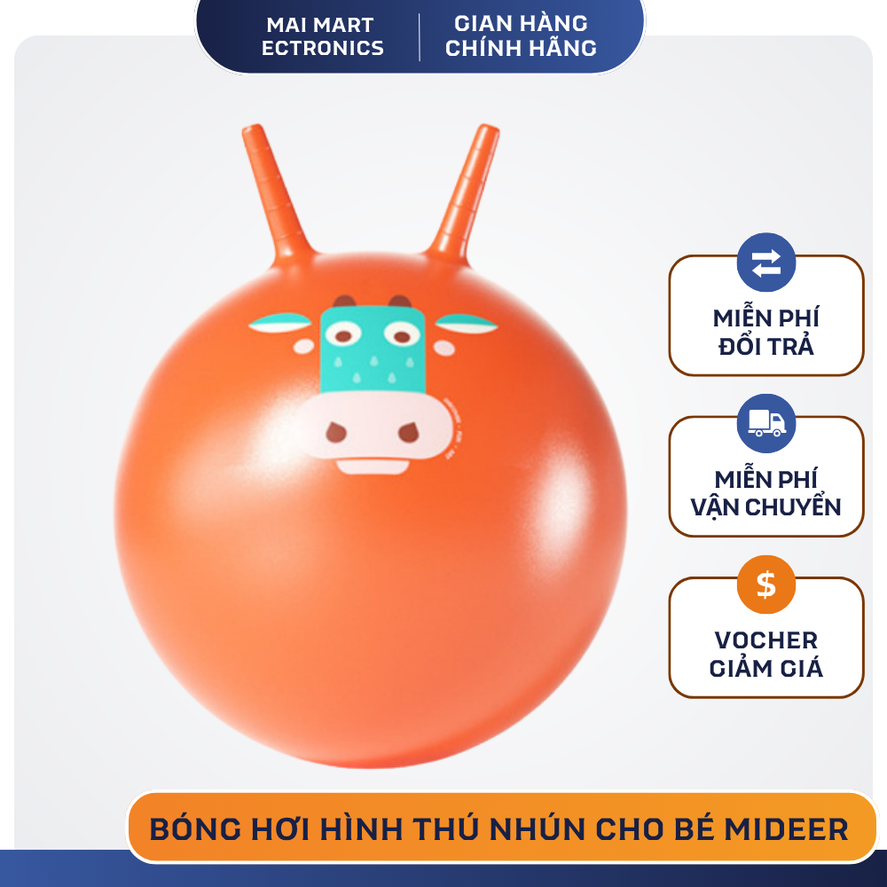 Bóng Hơi Hình Thú Nhún Cho Bé Mideer Sensory Training Bounce Ball