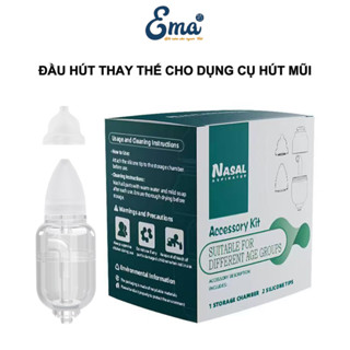 Đầu hút thay thế cho dụng cụ hút mũi kéo tay EMA chất liệu an toàn, thiết kế thông minh