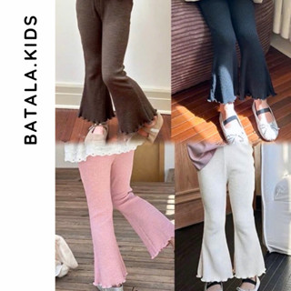  Quần ống loe bé gái Batala Kids QUẦN LOE BÉ GÁI 8 MÀU CHẤT THUN GÂN cho bé từ 9-25kg 