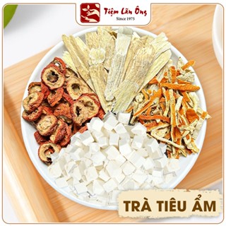  Trà khử ẩm trà thảo mộc tiêu ẩm set mix sẵn 4 vị: Hoàng kỳ bạch linh sơn tra trần bì 