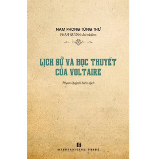Sách Lịch Sử Và Học Thuyết Của Voltaire - BM