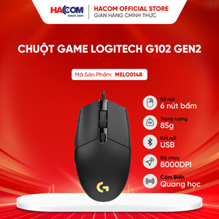  Chuột gaming Logitech G102 Gen2  USB RGB  Lightsync - Bảo hành 24 tháng 