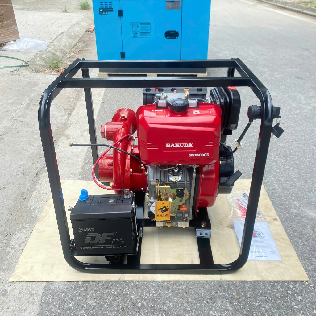 Máy Bơm Nước Chạy Dầu Cao Áp Hakuda 6.6KW MBNCA80DGE