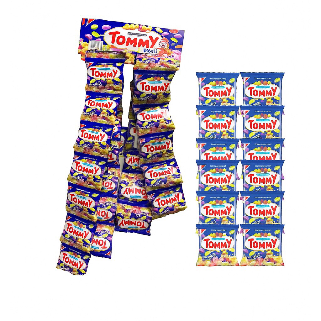 KẸO DẺO TOMMY TRÁI CÂY THÁI LAN VỈ 24 GÓI