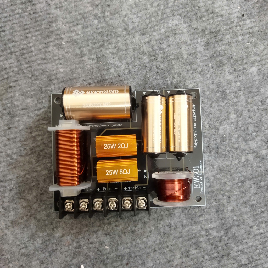 Mạch phân tần 2 đường tiếng EW301 phân chia tần số rõ ràng, âm thanh cải thiện, chính xác
