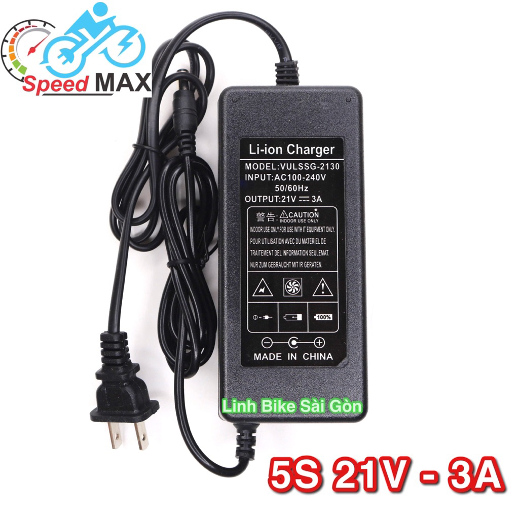 [QT] Sạc Lion 5S 21V - 3A có quạt (LinhBike)