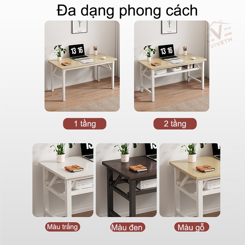 【Hà Nội giao nhanh】Bàn gấp đa năng học tập và làm việc tại nhà – Tiện lợi, chắc chắn, bền đẹp, dễ gấp gọn | BigBuy360 - bigbuy360.vn