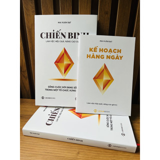 Sách Chiến Binh (Bìa cứng) - Huấn luyện tư duy & Kỹ năng làm việc chủ động