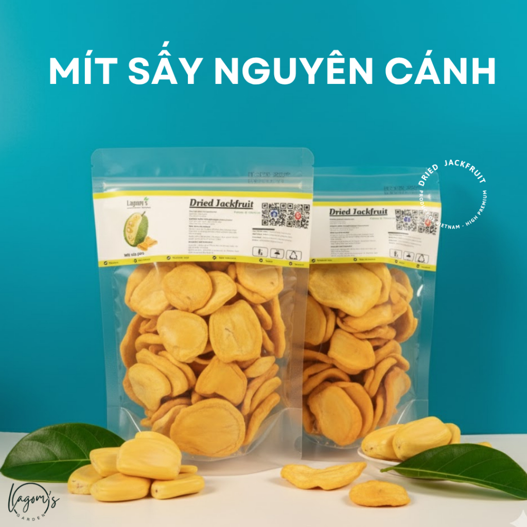 Mít Thái sấy giòn nguyên cánh loại A - Lagom's Garden