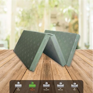Nệm Bông Ép Gấp 3 Cao Cấp Everon Padding, Nệm Cứng, Bảo Hành 5 Năm - Màu Ngẫu Nhiên