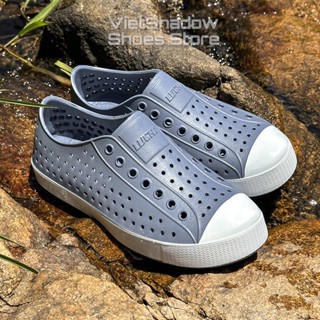 Giày nhựa đi mưa đi biển LUCHI chất liệu nhựa xốp EVA siêu nhẹ mềm êm thoáng khí và không thấm nước mã hiệu 1806