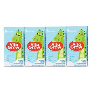 [HSD 29-T9-2026] COMBO 6 LỐC 24 Hộp Sữa Pha Sẵn Vitadairy Vita Grow Hộp 110ml Phát Triển Chiều Cao.