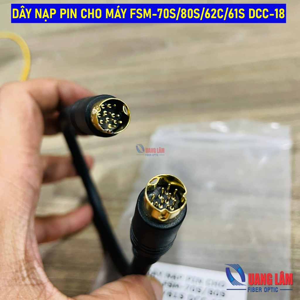 DÂY NẠP PIN CHO MÁY FSM-70S/80S/62C/61S DCC-18