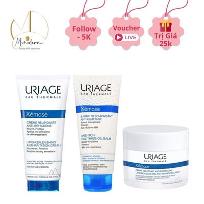 Kem dưỡng ẩm URIAGE XEMOSE chuyên biệt cho da mẩn đỏ, viêm da cơ địa,dùng được cho cả trẻ sơ sinh