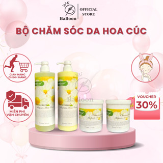  Kem Massage Da Mặt Tẩy Da Chết Sữa Rửa Mặt Nước Hoa Hồng Hoa Cúc Balloon 
