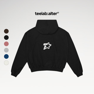   NEW ARRIVAL  Áo Hoodie Boxy Zip Teelab Basic 2026 Collection Unisex Vải Nỉ Interlock Cao Cấp Premium 400GSM HD120 