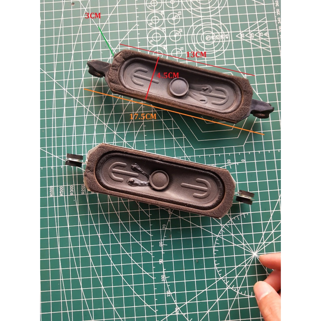 Củ loa mini 10W 6R có tai làm máy nghe nhạc mini DIY - Loa thay thế cho tivi…