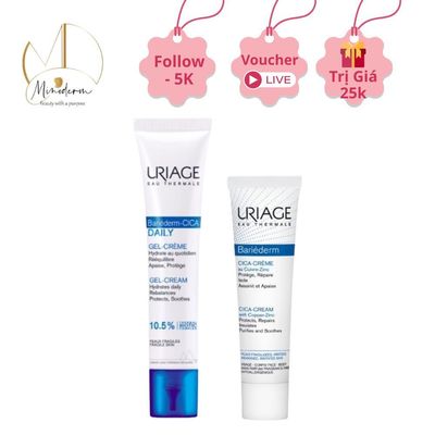 Kem dưỡng Uriage Bariederm Cica-Creme Dưỡng Ẩm, phục hồi cho da kích ứng 40ml