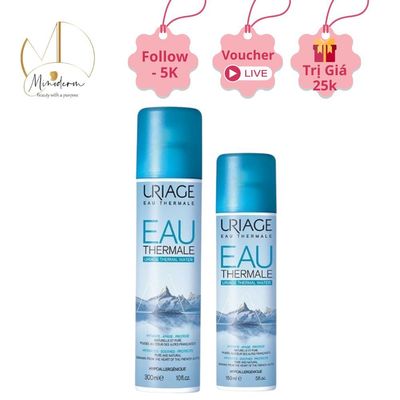 Xịt khoáng Uriage Thermal Water dưỡng ẩm, cân bằng da 50ml, 150ml, 300ml