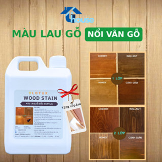  Sơn Màu Lau Gỗ Gốc Nước Giúp Nổi Màu Vân Gỗ Tự nhiên,không dung môi,dễ thi công 