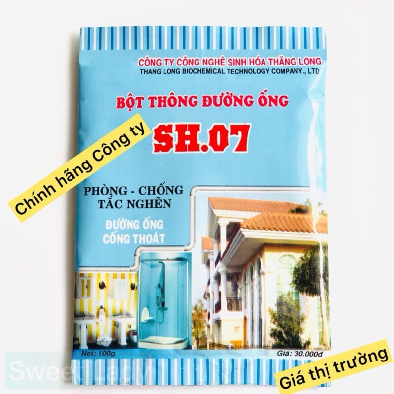 SET 5 Gói Men Xử Lý Bể Phốt Hố Ga Khử Mùi Hôi Chống Đầy Hầm Bồn Cầu Thông Tắc Đường Ống Các Loại EcomenVN