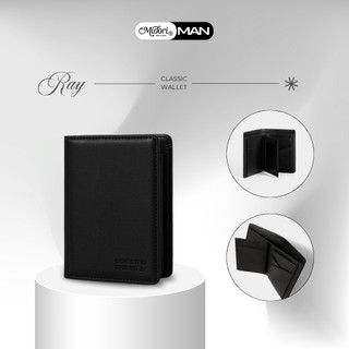  Ví Da Đứng RAY Basic Bóp Cầm Tay Unisex Nam Nữ Đựng Tiền Thẻ Nhiều Ngăn | MIDORI FOR MAN 