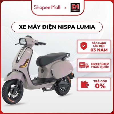 Xe Máy Điện Osakar Chính Hãng - Nispa Lumia - Phiên Bản Tiêu Chuẩn - Bảo Hành Lên Đến 3 Năm